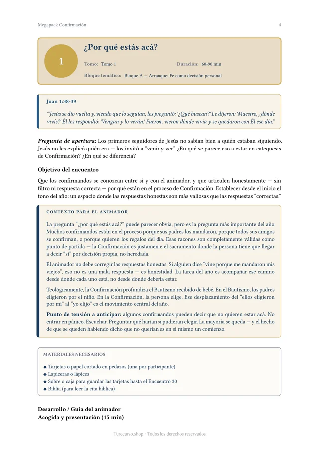 Contexto del catequista