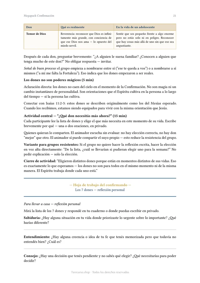 Actividad y compromiso